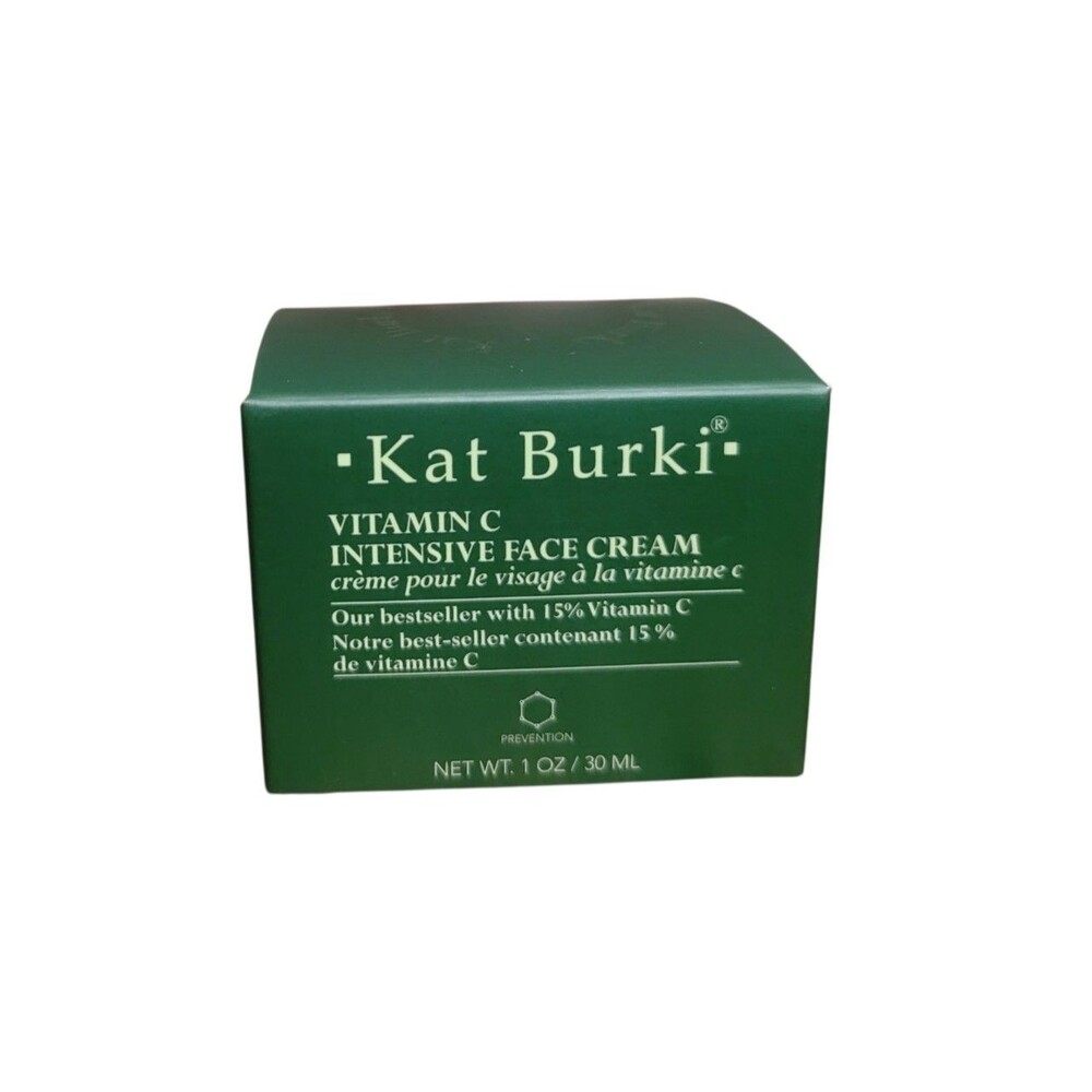 Kat Burki Vitamin C Intensive Face Cream 1oz/30mL NEW IN BOX